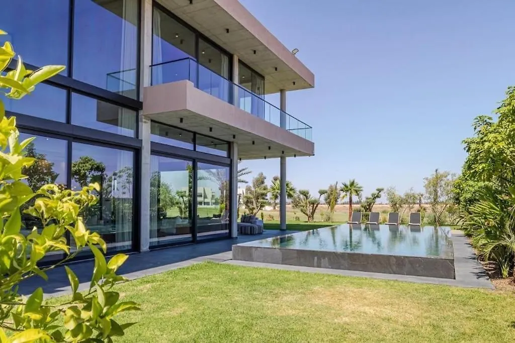 Villa Avec Vue Imprenable Sur Le Golf Amelkis Μαρακές