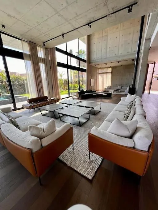 Villa Avec Vue Imprenable Sur Le Golf Amelkis Μαρακές