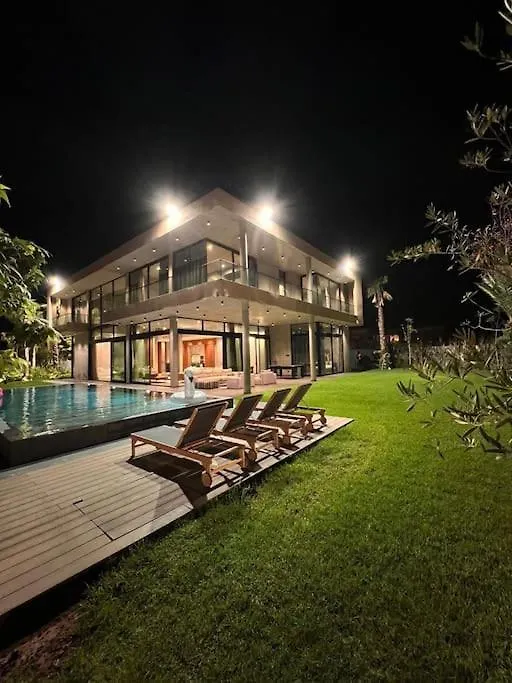 Villa Avec Vue Imprenable Sur Le Golf Amelkis Μαρακές Μαρόκο