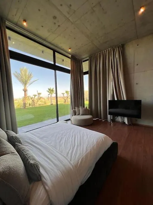 Villa Avec Vue Imprenable Sur Le Golf Amelkis Μαρακές