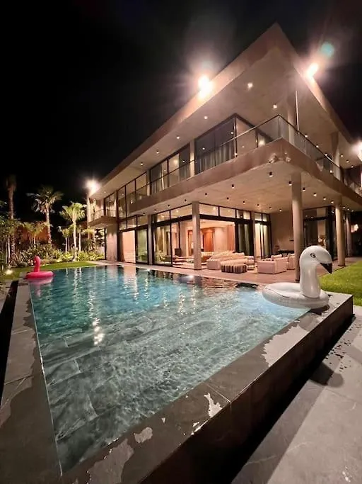 Villa Avec Vue Imprenable Sur Le Golf Amelkis Μαρακές