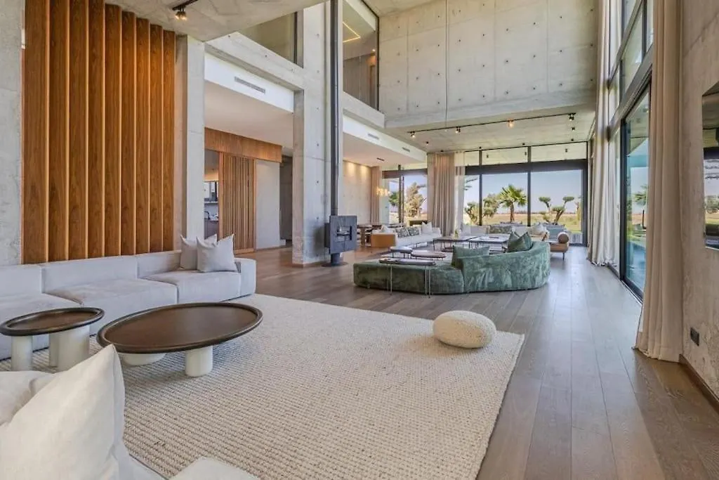 Villa Avec Vue Imprenable Sur Le Golf Amelkis Μαρακές