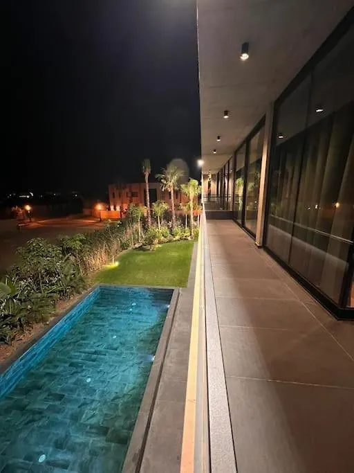 Villa Avec Vue Imprenable Sur Le Golf Amelkis Μαρακές