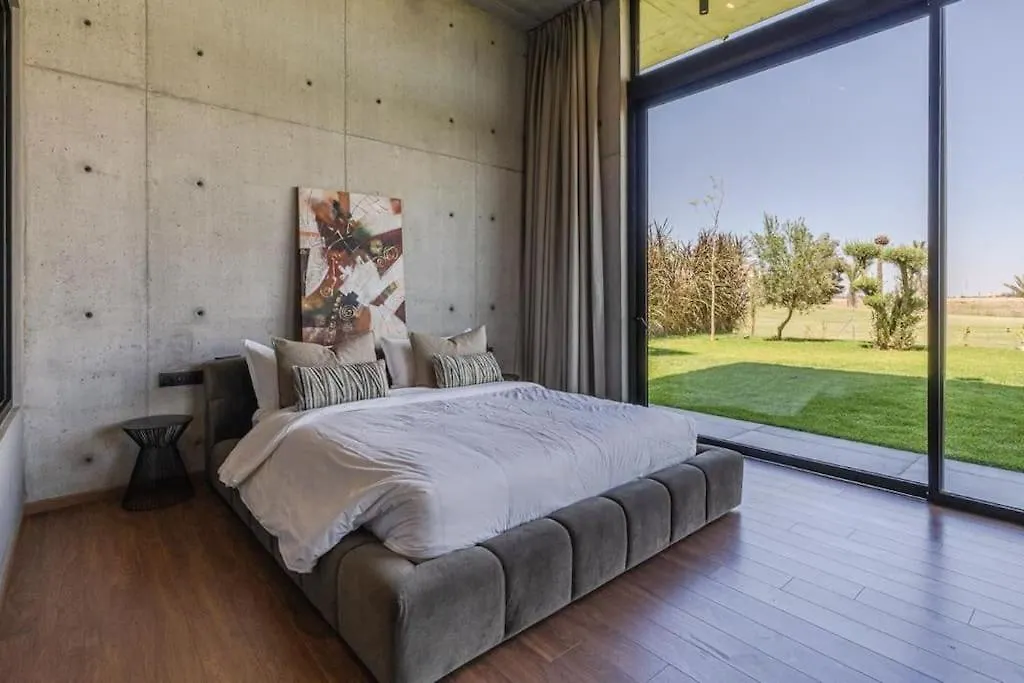 Villa Avec Vue Imprenable Sur Le Golf Amelkis Μαρακές